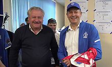 Егор Ковальчук пообщался с&nbsp;командой &laquo;Динамо-Брянск&raquo; и&nbsp;тренером Андреем Канчельскисом
