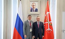 Егор Ковальчук и Александр Беглов обсудили перспективы развития экономических и гуманитарных связей между нашими регионами Егор Ковальчук и Александр Беглов обсудили перспективы развития экономических и гуманитарных связей между нашими регионами