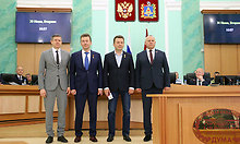 Президент АПХ &laquo;Мираторг&raquo; Виктор Линник и&nbsp;председатель совета директоров Александр Линник удостоены высших наград Брянской области